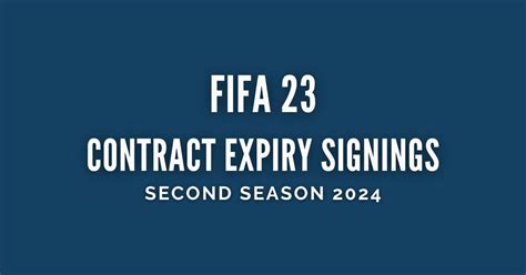 Then once you reach. . Fifa 23 contract expiry 2024